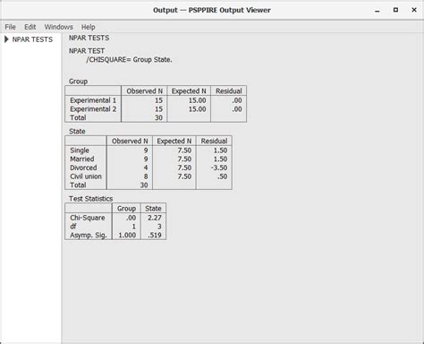 It has the data and variable view tabs, and has a layout that is almost identical to SPSS. . Pspp download